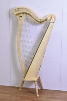 青山ハープ ノンペダルハープ 130N 34弦
