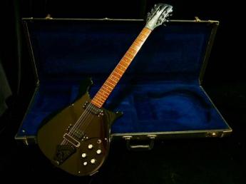 Rickenbacker 610/12 Jetglo "Black Hardware" 1987