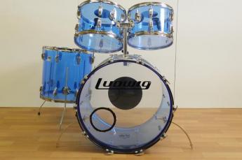 Ludwig ラディック ドラムセット ビスタライト ブルー
