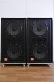 JBL・SRシリーズ サブウーファー・バスシステム・SR4715A 2台セット